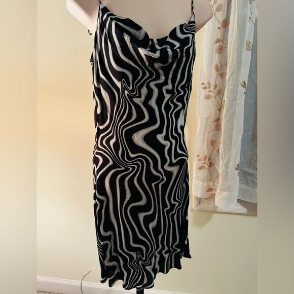 ZARA women’s dress in zebra print size small NWOT - Picture 2 of 13